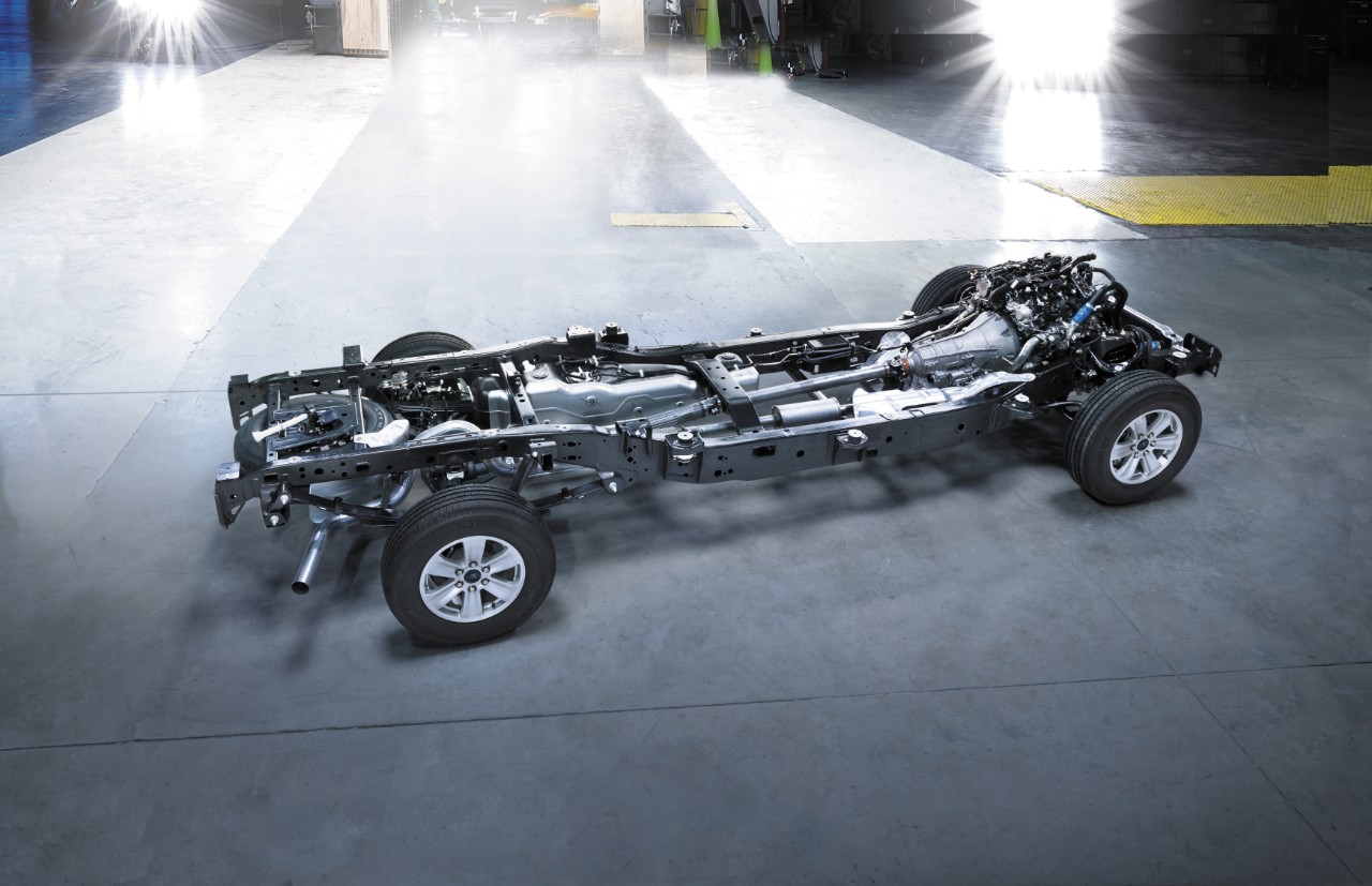 2014 Ford f150 aluminum frame #9