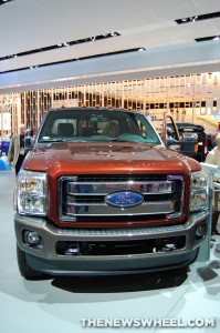 Ford NAIAS display: Super Duty