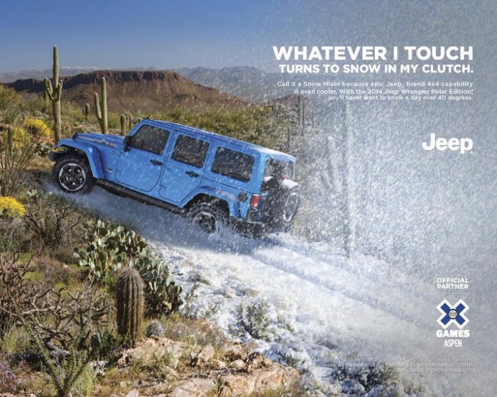 2014 Jeep® Wrangler Polar Edition Ad Debuts During X Games Coverage - The  News Wheel