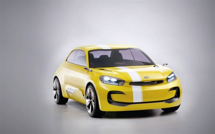 Kia's KND-7 Concept is small, sleek and sporty.