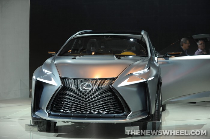 The face of the LF-NX Concept