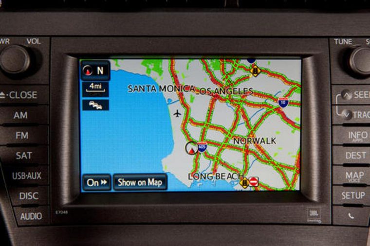 Prius plug-in navigation