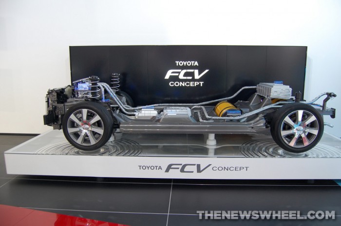 Toyota NAIAS Display: FCV Concept