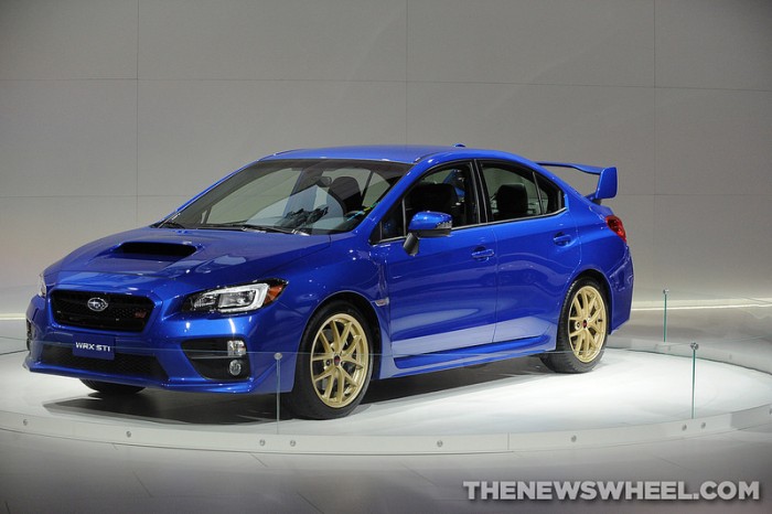 The 2015 Subaru WRX, which helped fuel the best Subaru November sales of all time