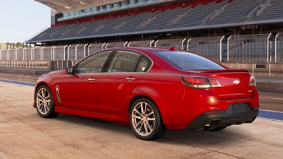 2014 Chevrolet SS pace car catches fire