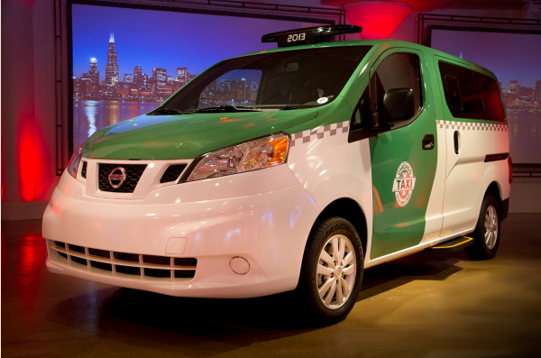 Customized Chicago NV200 Taxi