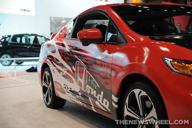 Honda Unveils Gamer Designed Forza Civic Si Coupe The News Wheel