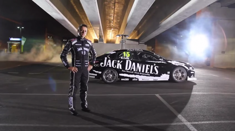 Todd Kelly and Jack Daniels Racing Nissan Altima