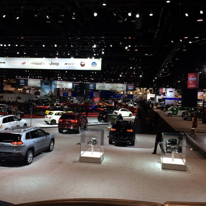 Camp Jeep - Aerial View - 2014 Chicago Auto Show