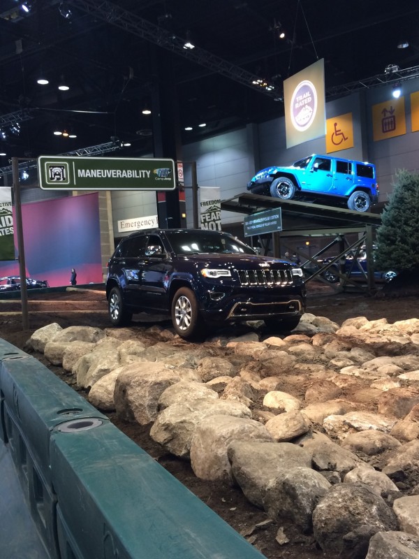 Camp Jeep - Fiat Chrysler Automobiles at the 2015 New York International Auto Show