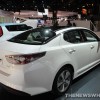 2014 Kia Optima Hybrid Overview Rear Quarter