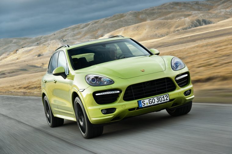 2014 Porsche Cayenne GTS Peridote Metallic