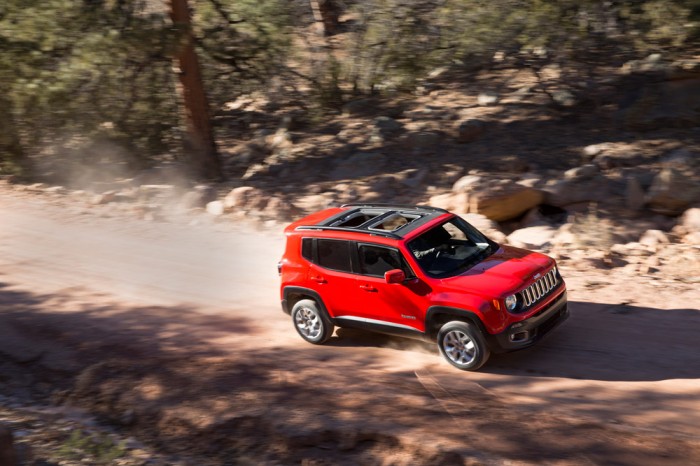 The 2015 Jeep Renegade off-road