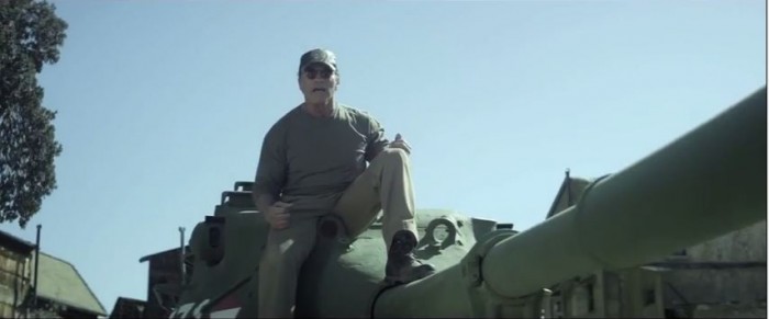 Arnold Schwarzenegger's tank