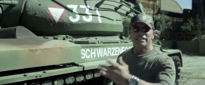 Arnold Schwarzenegger's tank