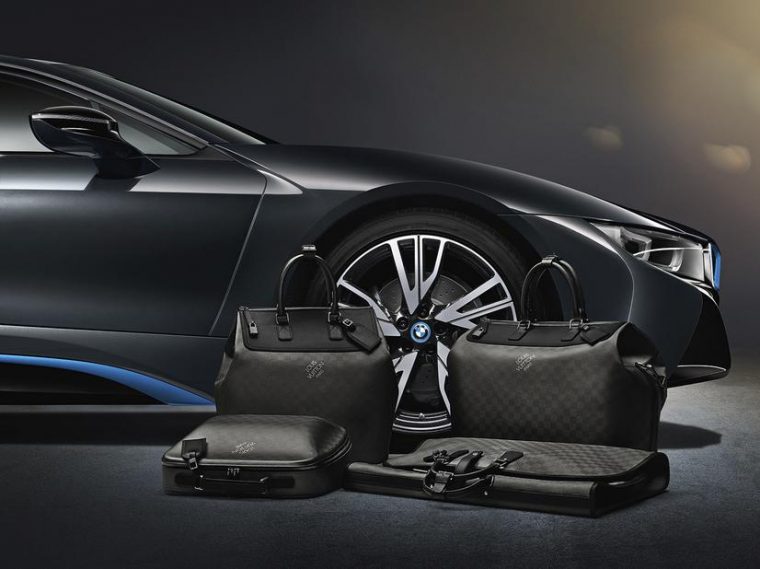 BMW and Louis Vuitton Luggage