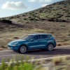 Light Blue Porsche Cayenne