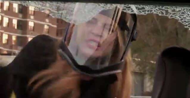 Lindsay Lohan and Billy Eichner Destroy a Car