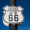 Route 66 sign in Arizona