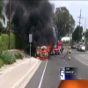 GMC Yukon Catches Fire