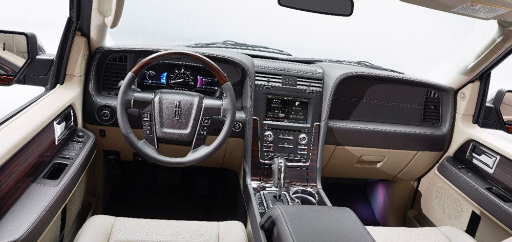 2015 Lincoln Navigator S Interior Introduces Exotic Ziricote