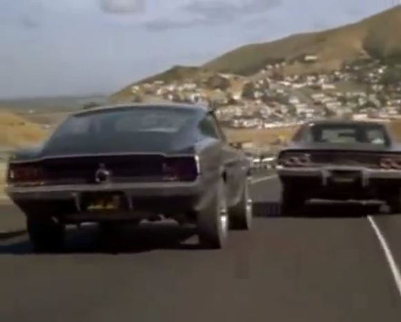 What movie featured the 1968 v8 ford mustangs #8
