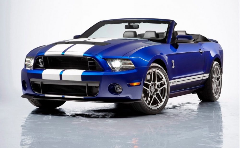 The GT500 comes with a supercharged 5.8-liter V8