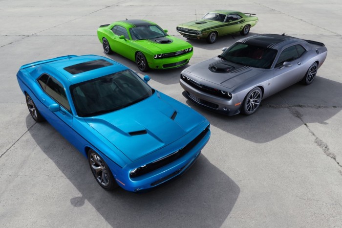 2015 Dodge Challenger Fiat Chrysler Automobiles at the San Antonio Auto Show