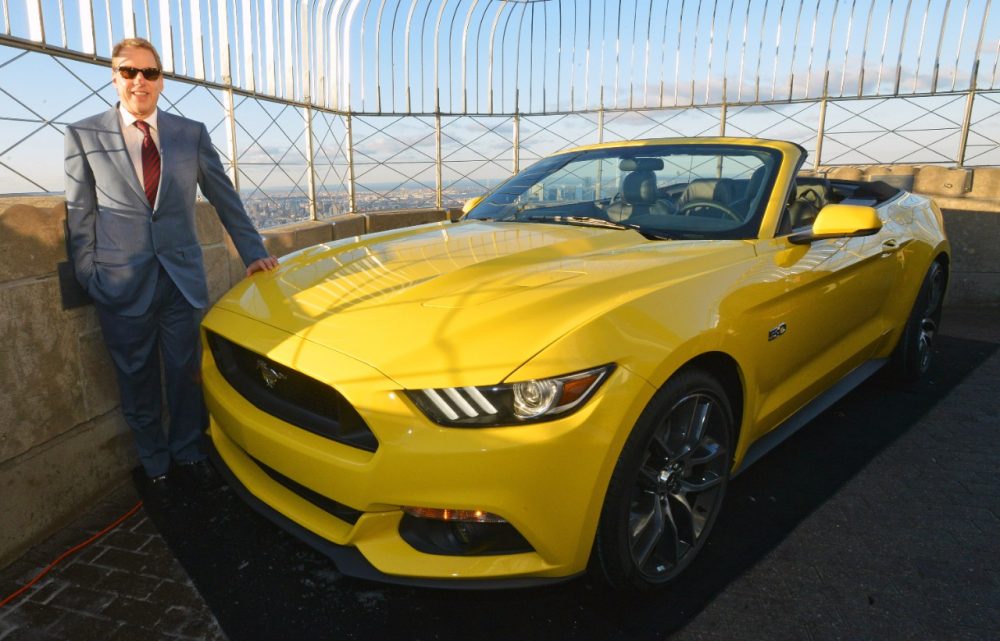 Mustang on the Empire State Building