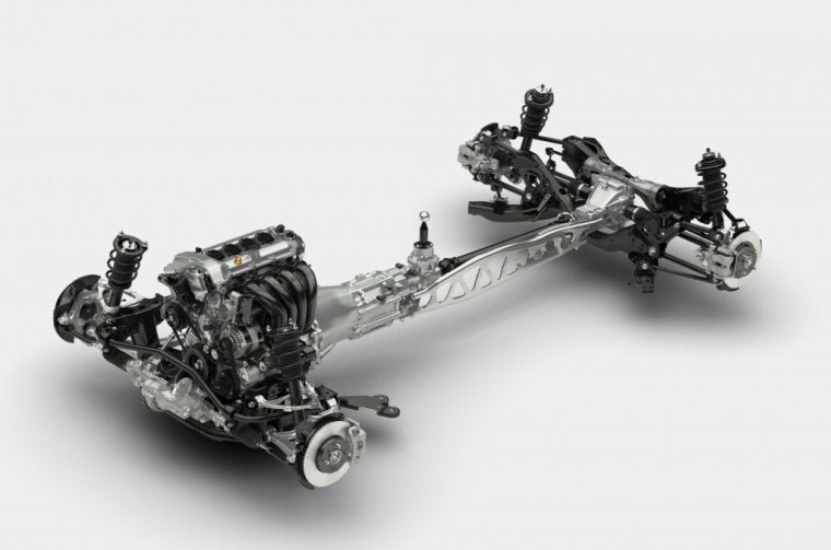 SkyActiv Chassis for the 2016 Mazda MX-5 Miata