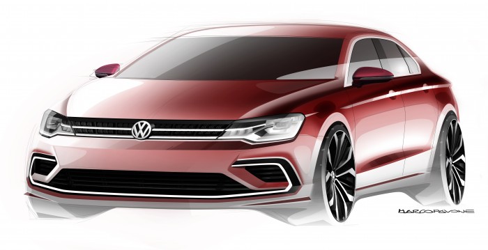 Volkswagen New Midsize Coupé