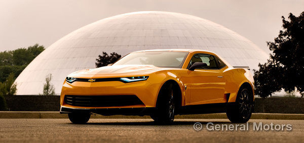 The Camaro stars in Transformers: Age of Extinction