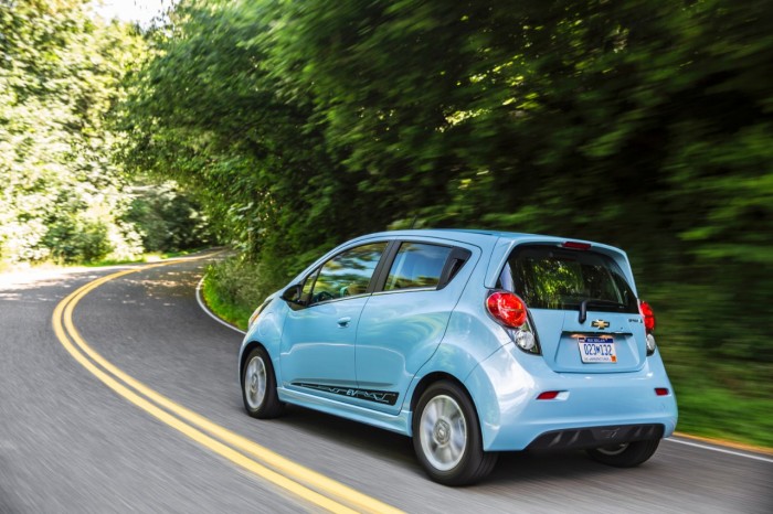 The 2015 Spark EV was chosen for the GM and Google ride sharing pilot program.