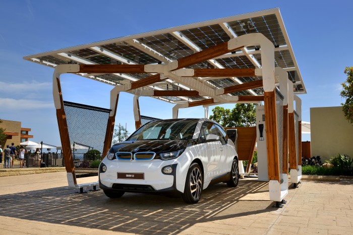 BMW Solar Carport Concept