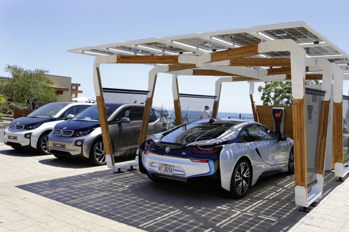 BMW Solar Carport Concept