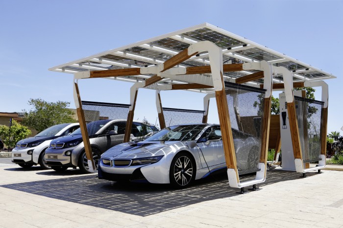 BMW Solar Carport Concept