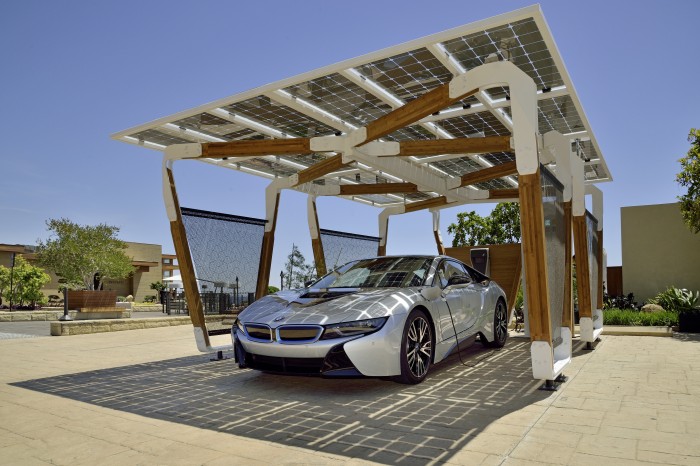 BMW Solar Carport Concept