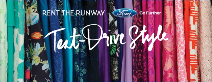 Rent The Runway Edition Ford Fusion