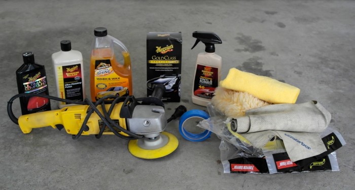 Buffing and Waxing your Car