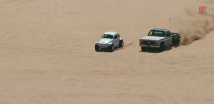 Roadkill Muscle Truck vs. Baja Bug