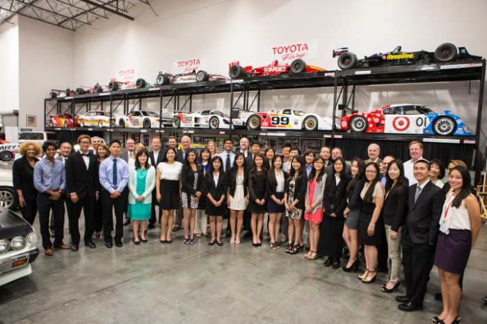 Toyota Awards Students with scholarship funds 