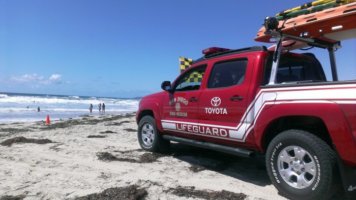 Toyota promotes beach safety