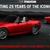 25th Anniversary Edition Miata Sold Out in 10 Minutes