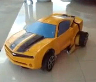 Bumblebee Transformer Costume