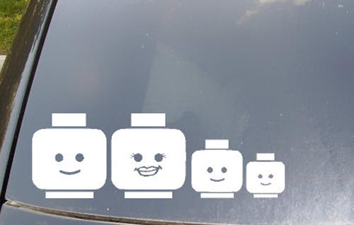 Stick Figure Lego Family