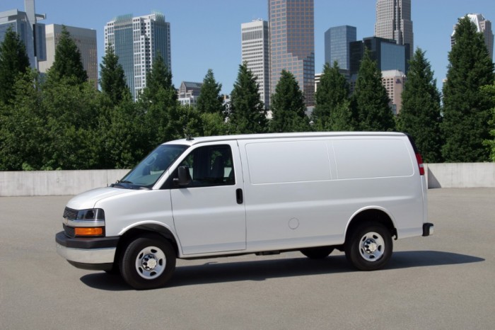 GM Half-Ton vans: Chevrolet Express 2500