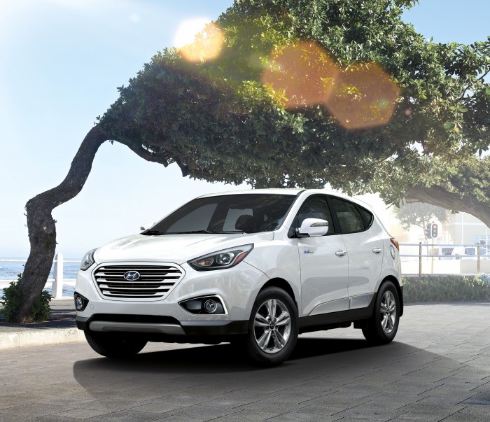 First Hyundai Tucson Fuel Cell 