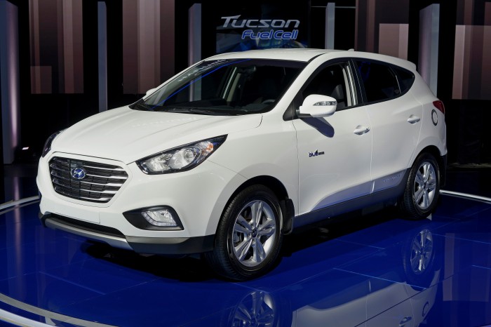 First Hyundai Tucson Fuel Cell 