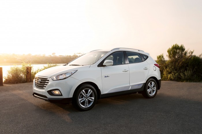 First Hyundai Tucson Fuel Cell 