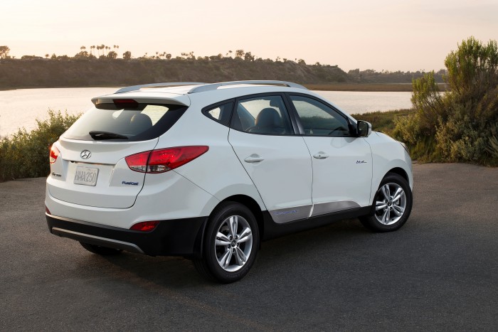 First Hyundai Tucson Fuel Cell 